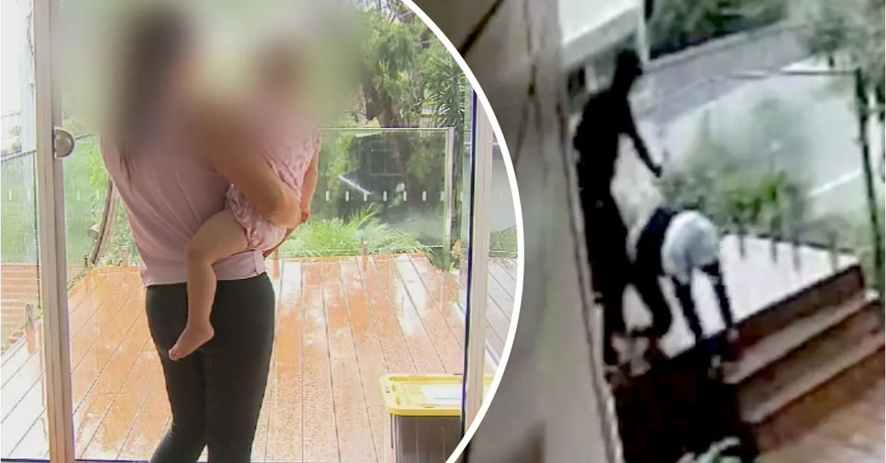 Brisbane mum's screams so confronting, masked and armed men flee