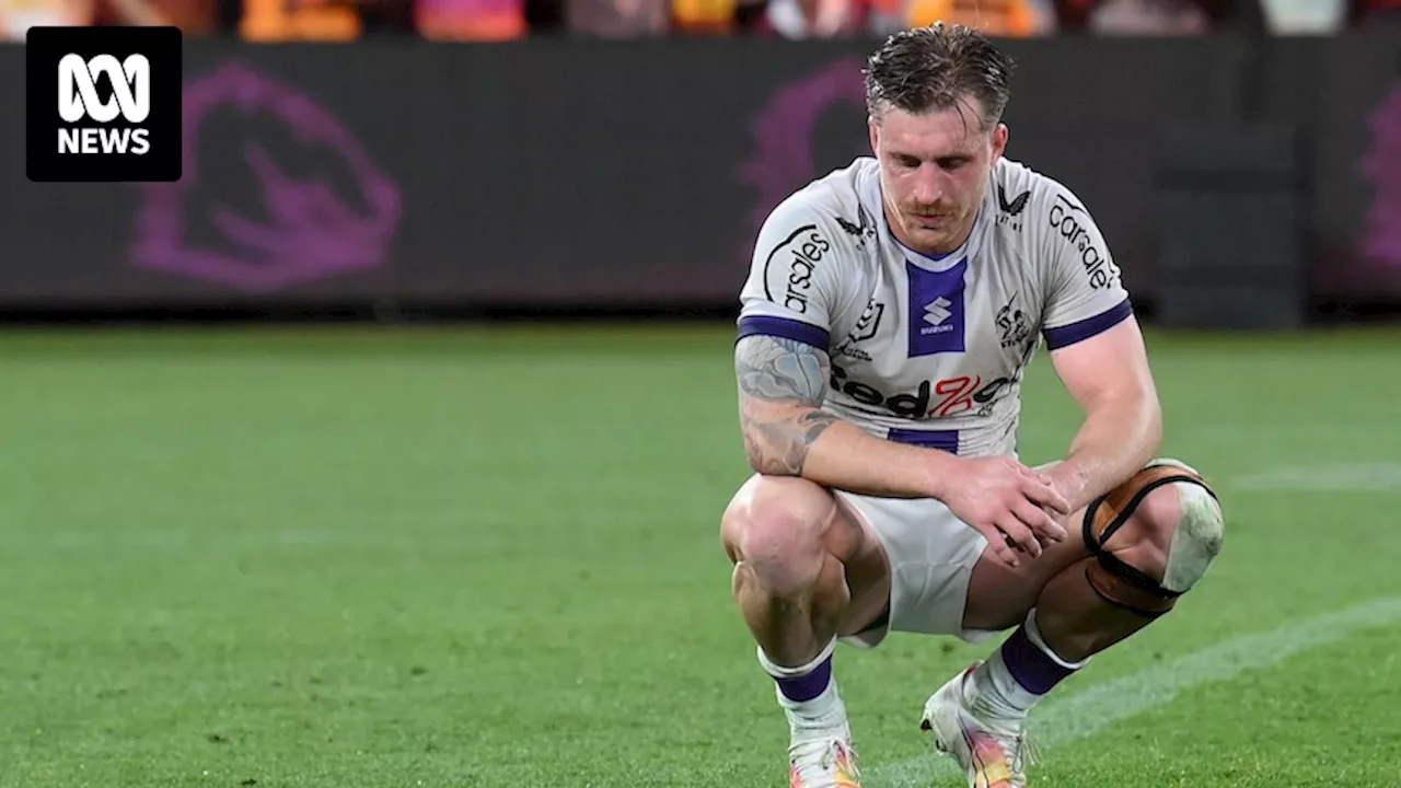 Cameron Munster trains with Melbourne Storm, raising hopes of return in round five against Brisbane Broncos