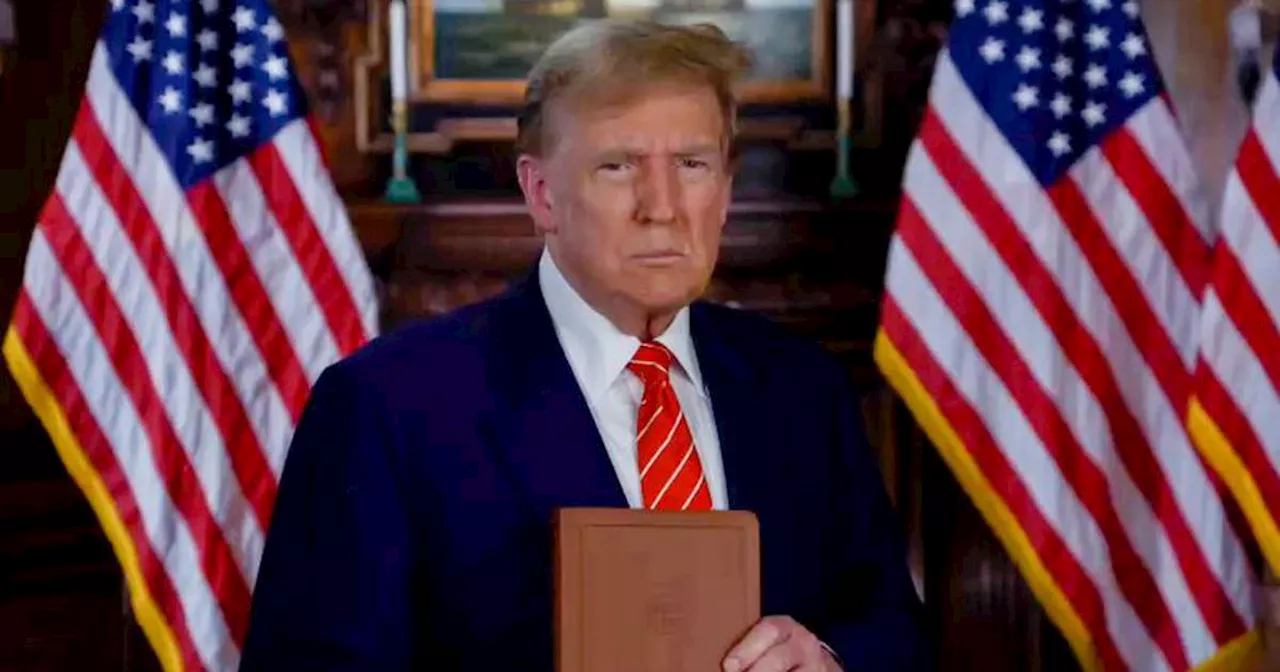 Trump is selling ‘God Bless the USA’ Bibles for $59.99 as he faces mounting legal bills