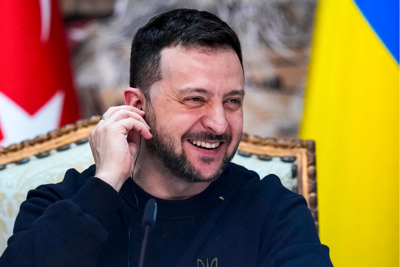 Ukrainas president Zelenskyj hyller landslaget etter dramaet som ga EM-plass