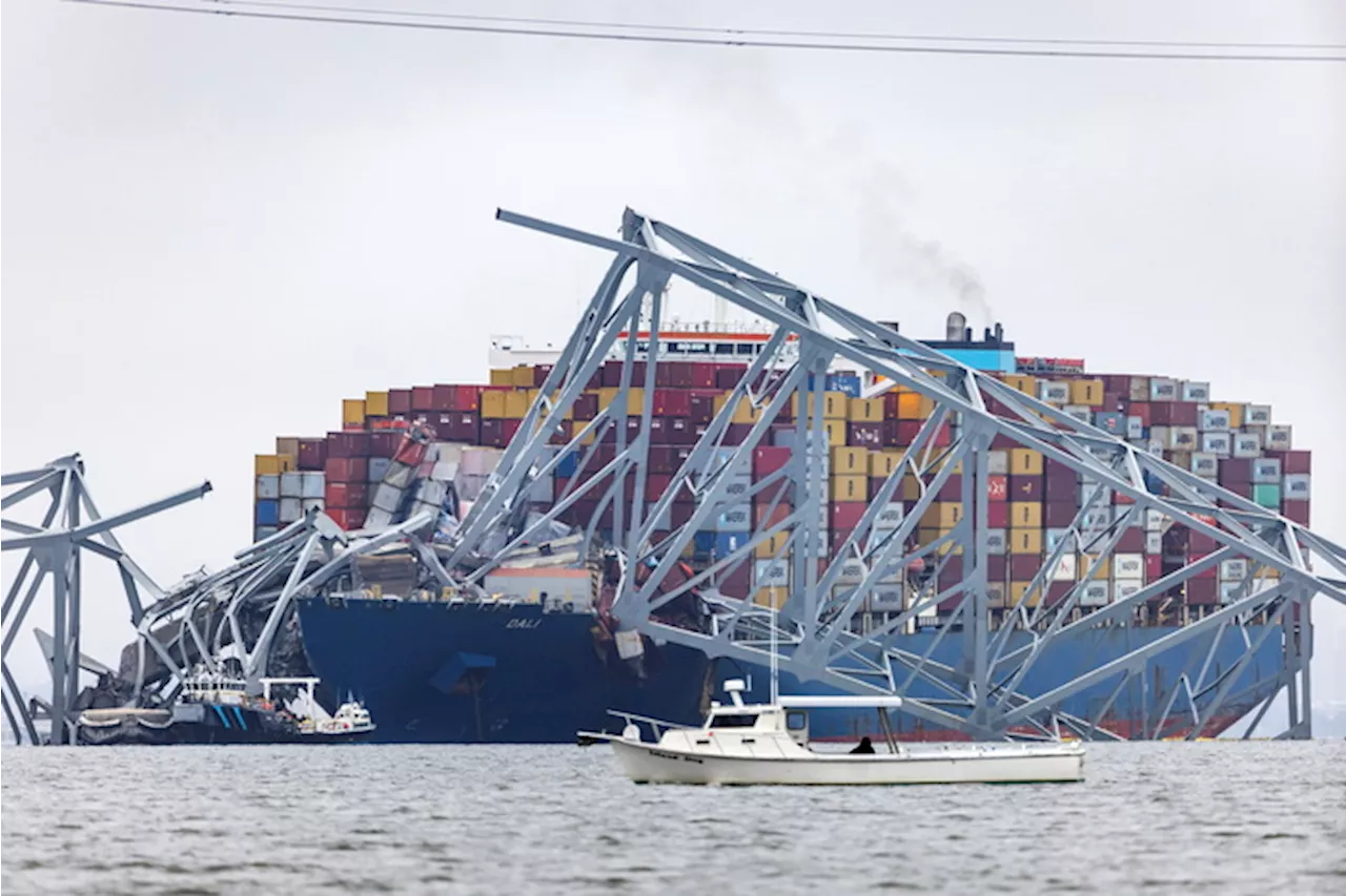 Il relitto del Francis Scott Key Bridge di Baltimora