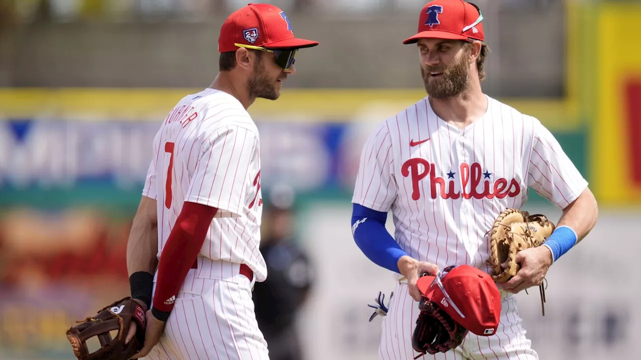 Phillies-Braves and Brewers-Mets openers postponed a day to Friday due to rainy forecasts