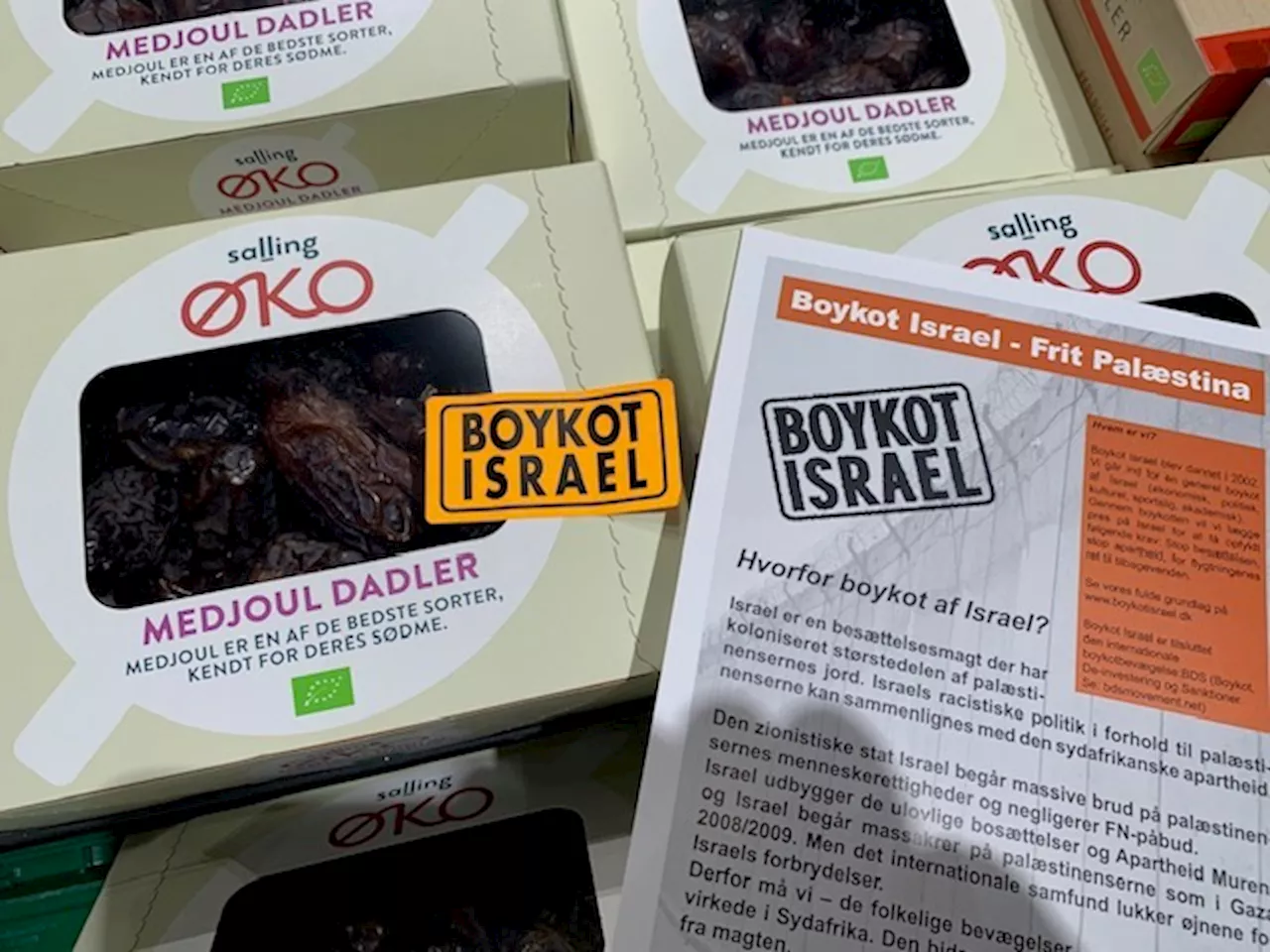 Boykot Israel svarer på Coop Danmarks fortsatte salg af israelske apartheidprodukter