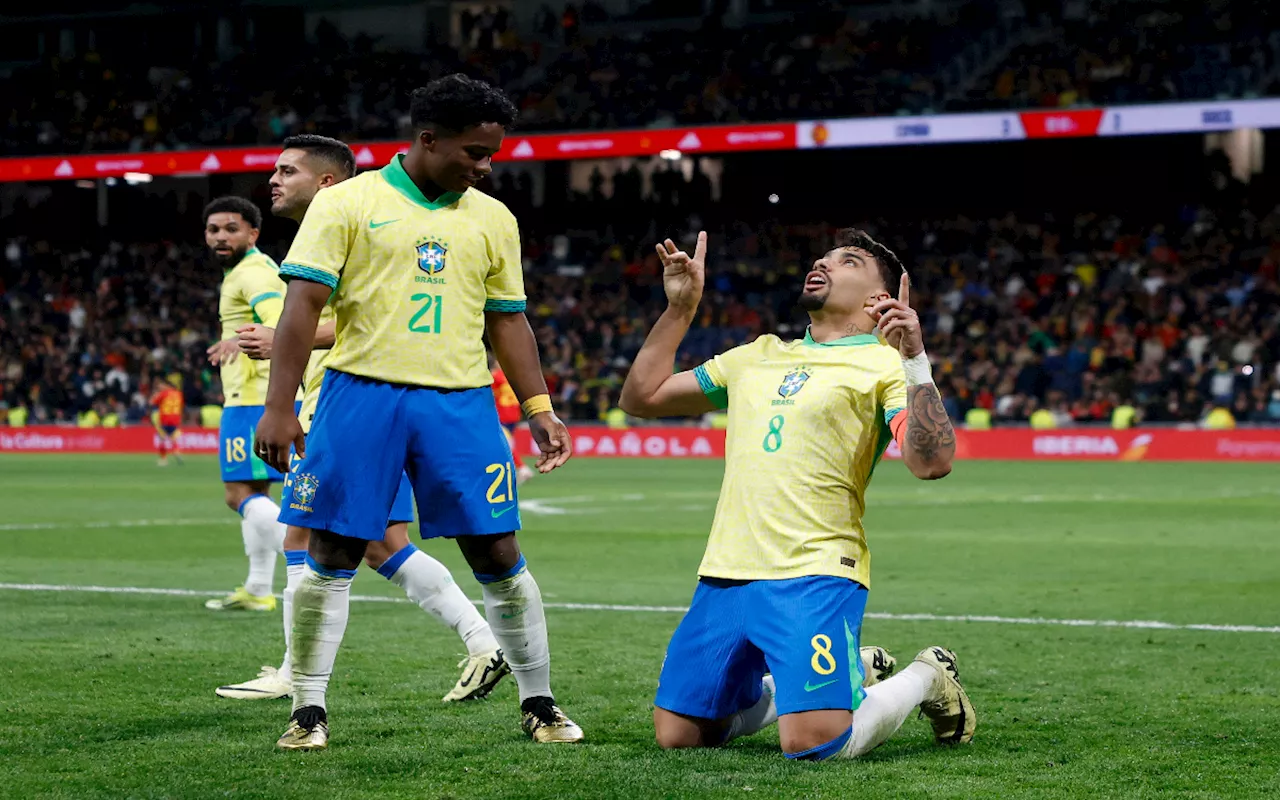 Rescata Lucas Paquetá a La Canarinha en el Santiago Bernabéu