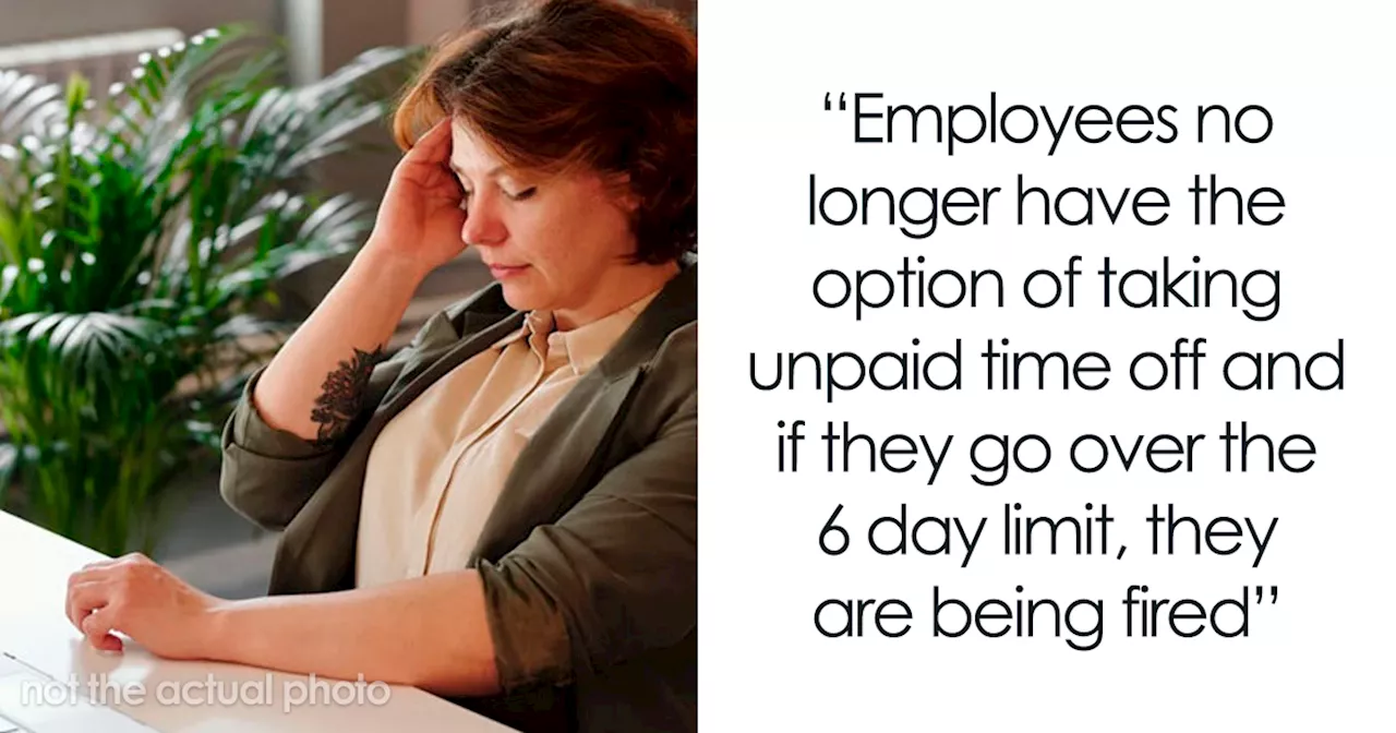 “Blatantly Discriminating”: HR Manager Enacts New Rule Severely Limiting Employee Sick Days