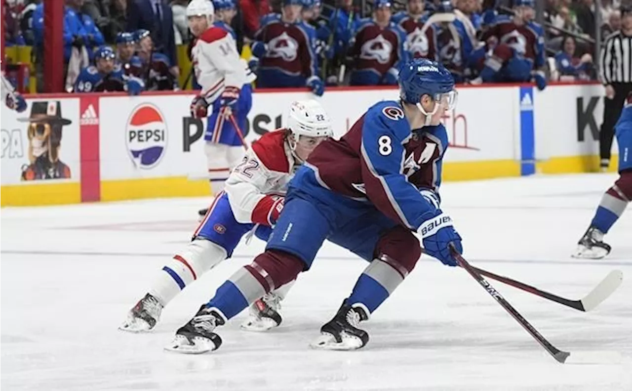 Canadiens edge Avalanche 2-1 to snap 9-game win streak