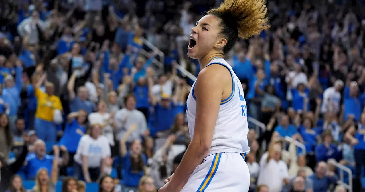 Kiki Rice scores 24 as UCLA rallies past Creighton 67-63 to reach the Sweet 16