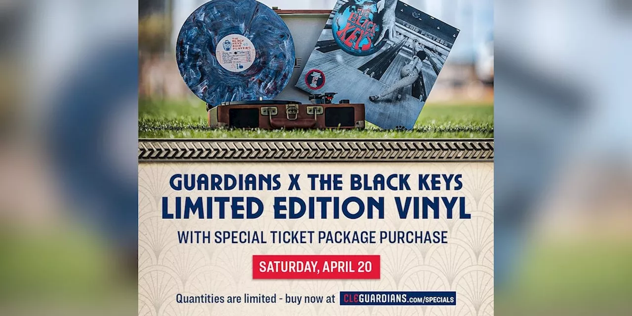 Cleveland Guardians, Black Keys partner to create limited edition vinyl