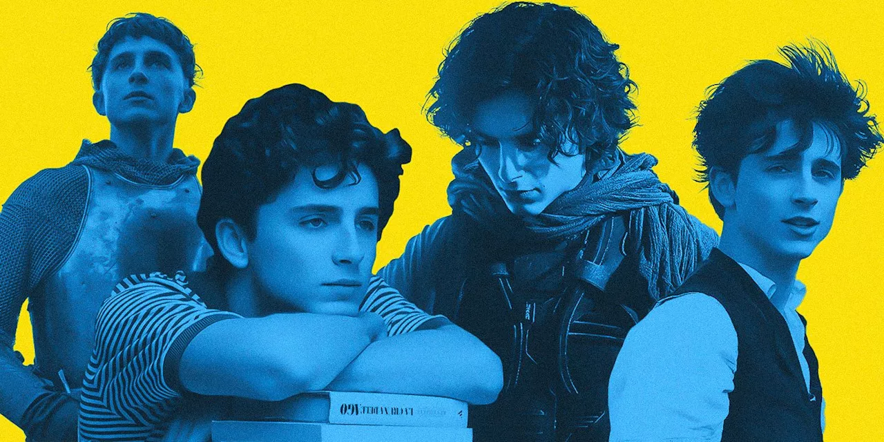 Timothée Chalamet's Bob Dylan Is Out for a Stroll in New Set Image