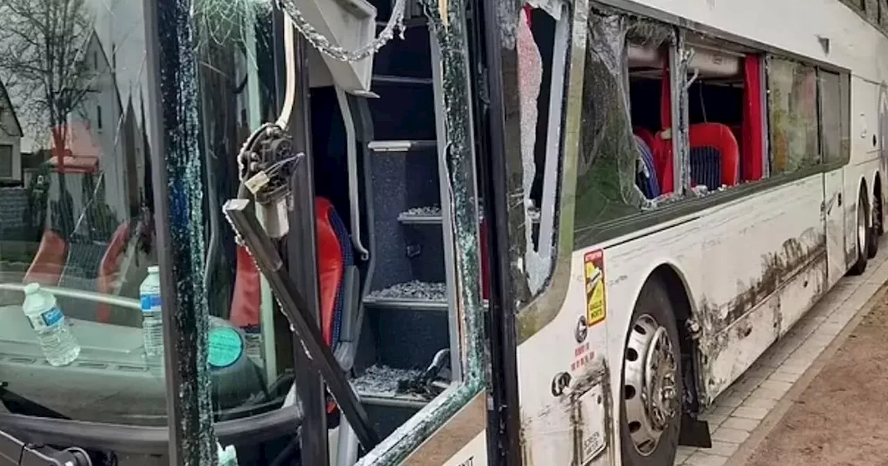 Bus full of British kids crashes on trip after lorry driver 'got distracted'