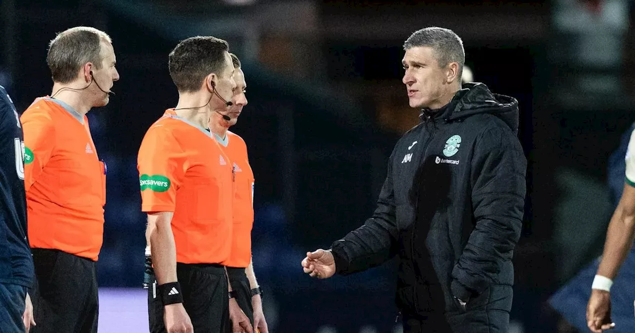 Nick Montgomery in Rangers red card warning to his Hibs players