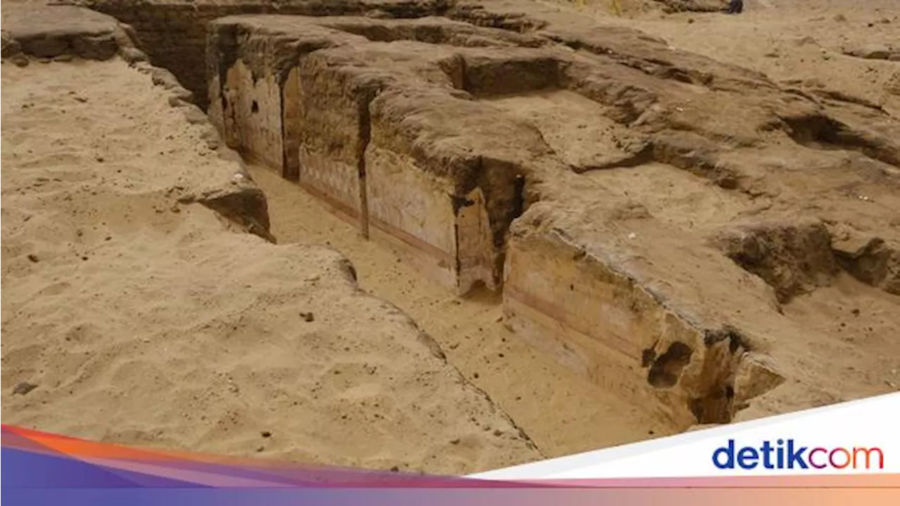 Potret Makam Pejabat Istana Mesir Kuno dengan Mural Langka