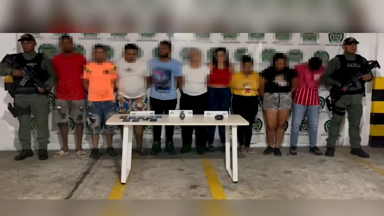 Capturan a 9 integrantes de los ‘Rastrojos-Costeños’ y otros 4 delincuentes