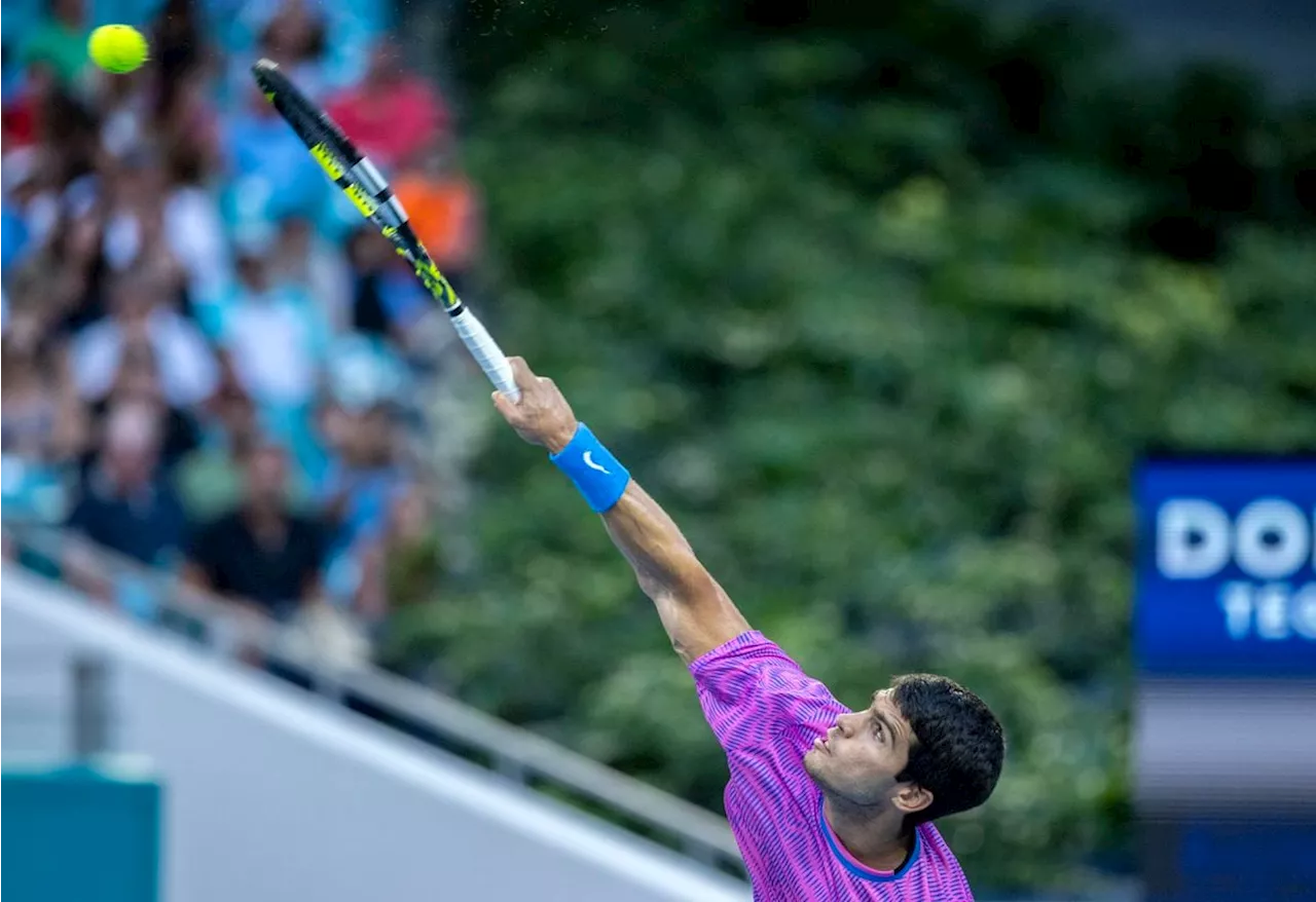 Alcaraz ‘El Intratable’, tenis a ritmo de exhibición