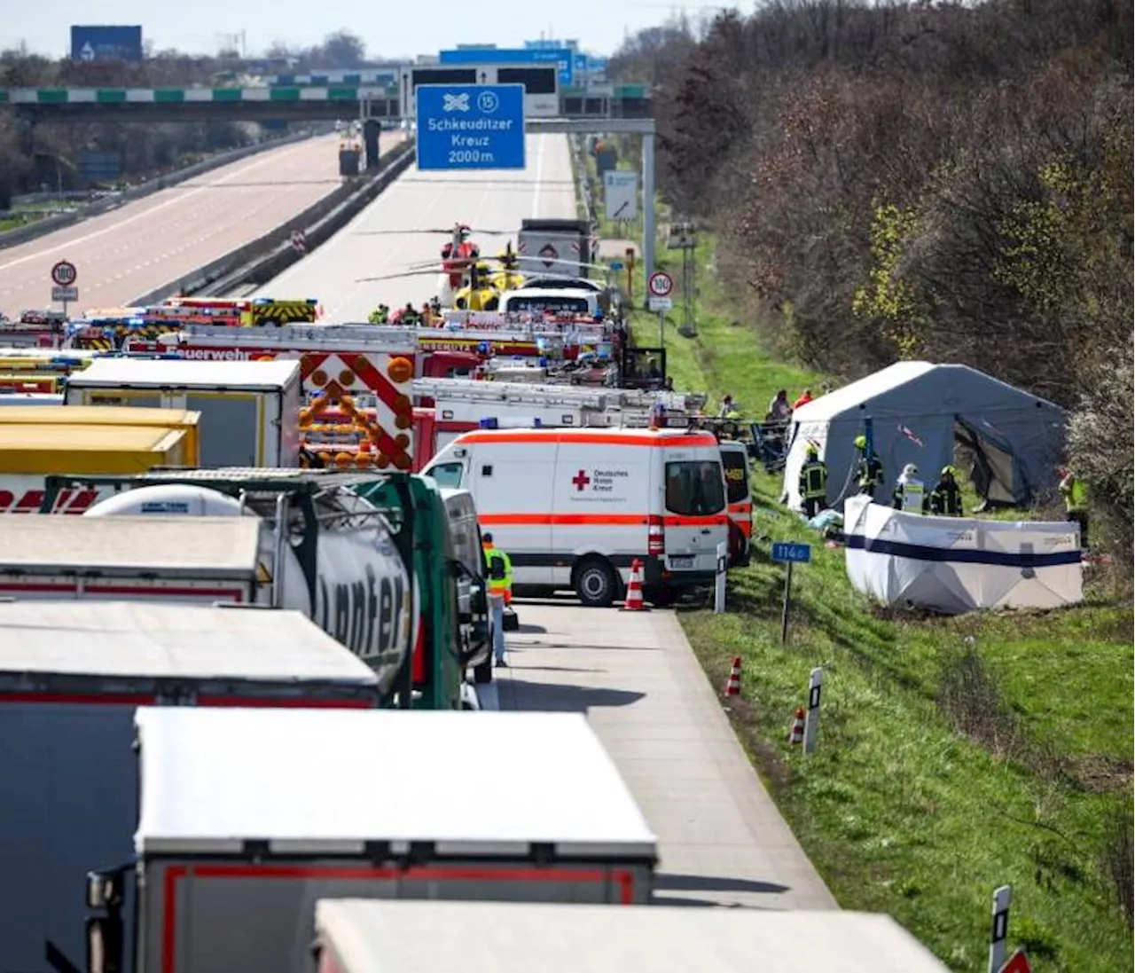 Violento accidente de autobús deja cinco personas muertas en Alemania