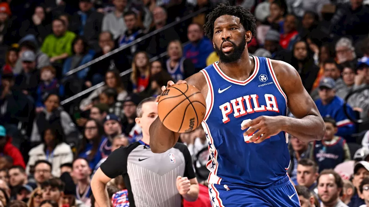 Sixers' Joel Embiid likely back in regular season, Nurse says