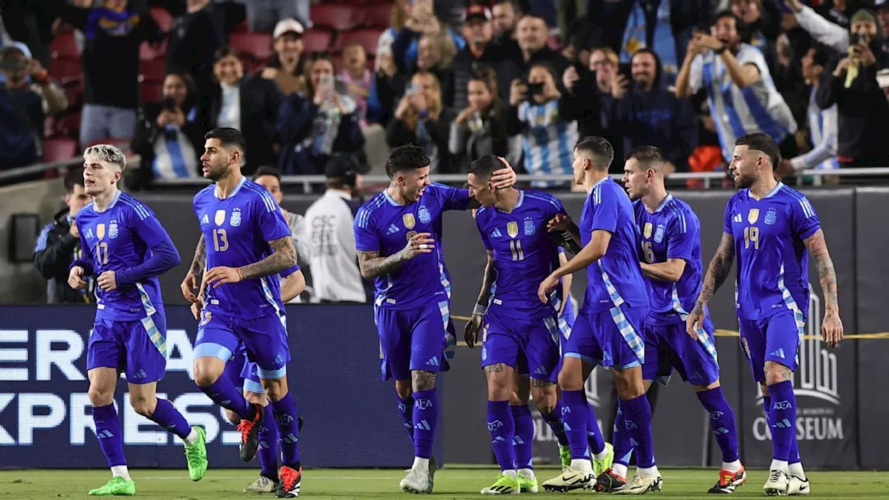 Argentina vence Costa Rica de virada com golaço de Di María