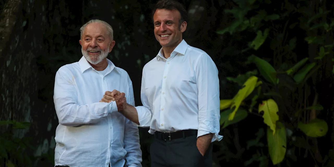 Après l'Amazonie, Emmanuel Macron et Lula célèbrent le partenariat franco-brésilien dans les sous-marins