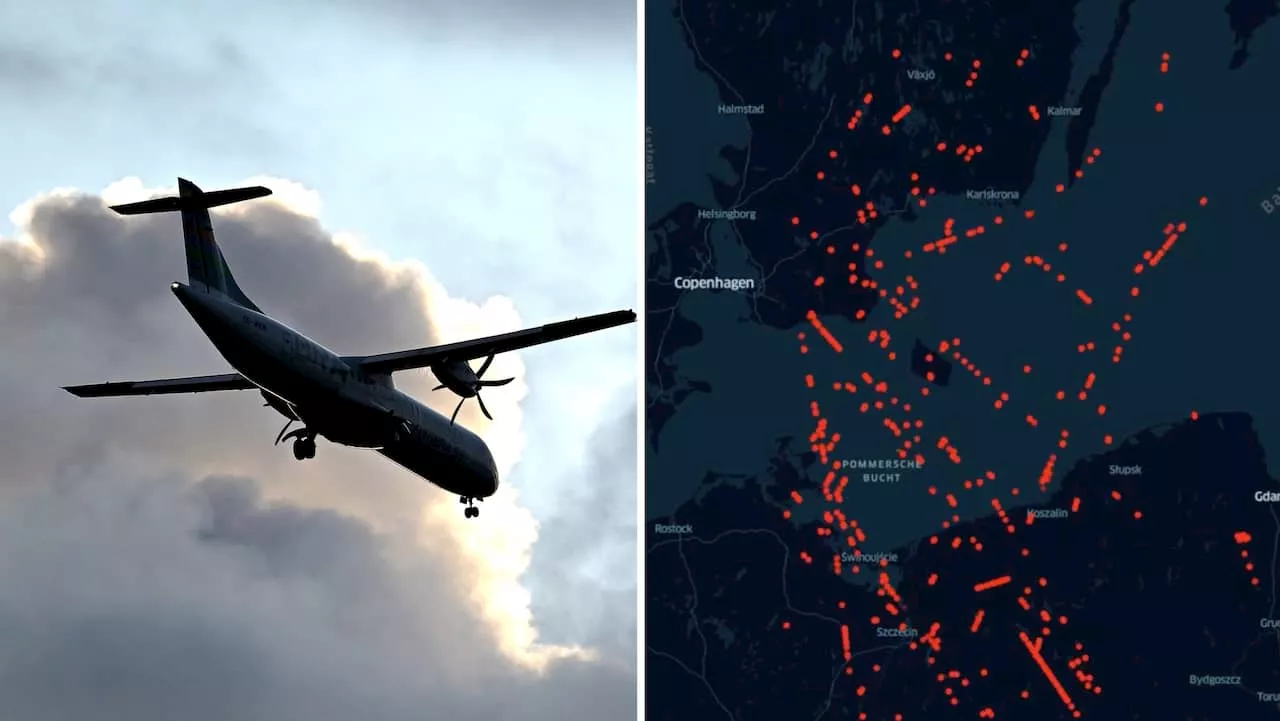 1 600 flygplan drabbade av mystiska störningar