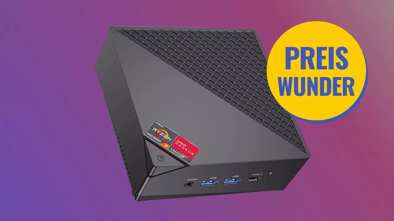 Jetzt unter 350 (!) Euro: Dieser Mini-PC hat richtig viel Power für Office, Streaming und Gaming