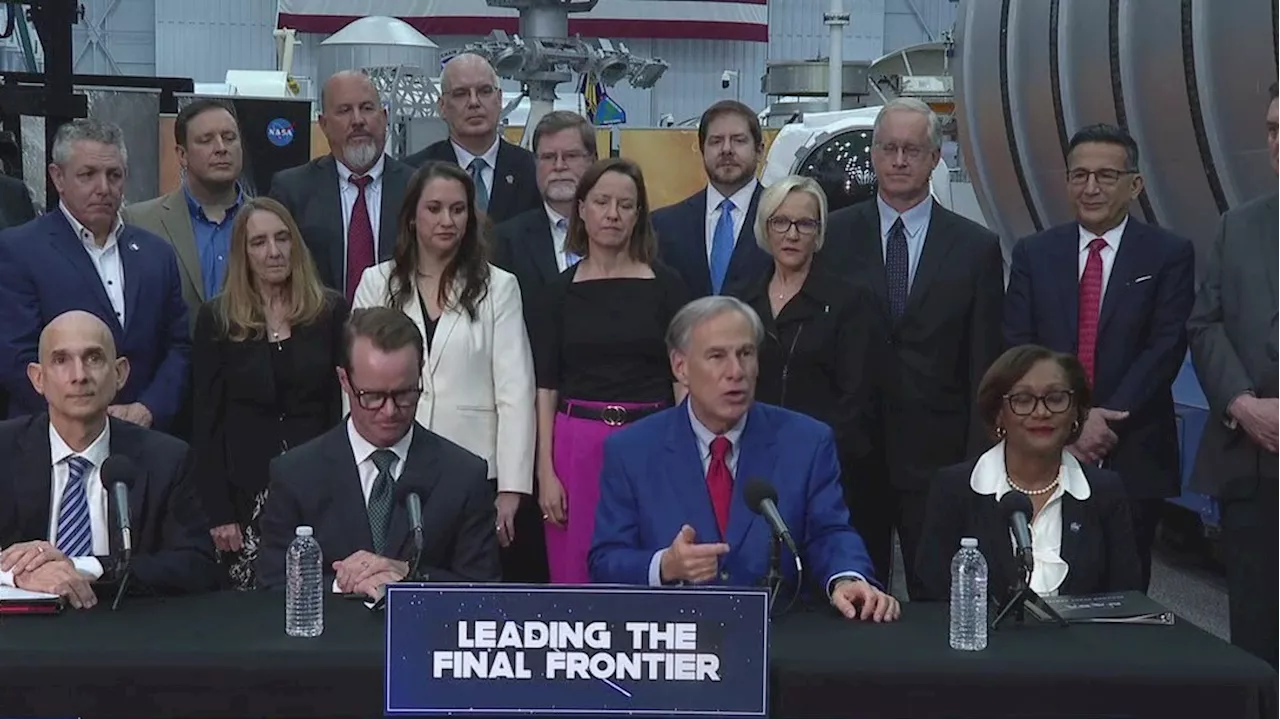 Texas Space Commission members announced by Governor Greg Abbott during NASA Houston visit