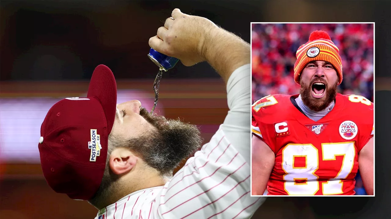 Chiefs’ Travis Kelce reveals offseason weight gain in drinking debate with brother Jason Kelce