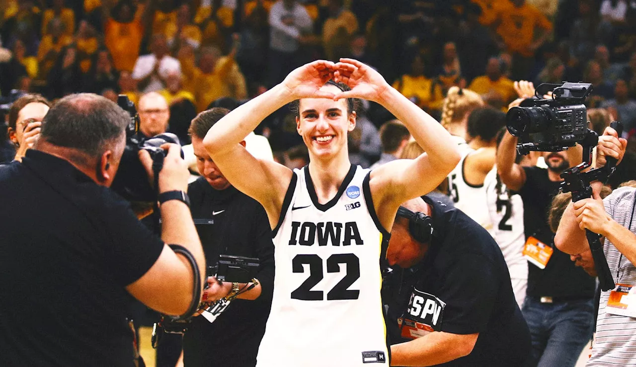 Caitlin Clark shows love for fans after last Iowa home game