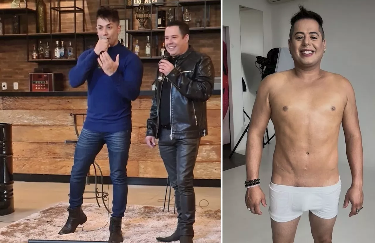 Sertanejo Hugo, da dupla com Tiago, exibe 'barriga chapada' após lipo: 'Vai ficar ainda melhor'