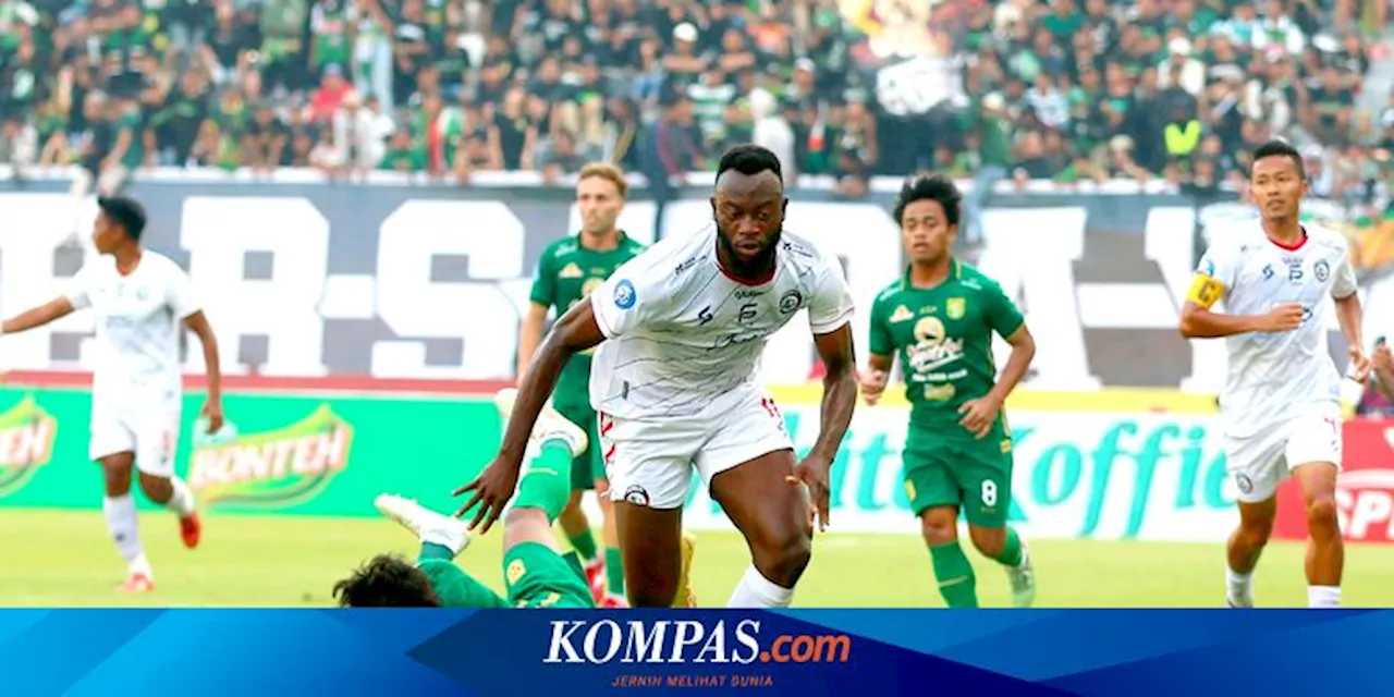 Jadwal Pekan Ke-30 Liga 1 2024: Arema FC Vs Persebaya, Persib Vs Bhayangkara