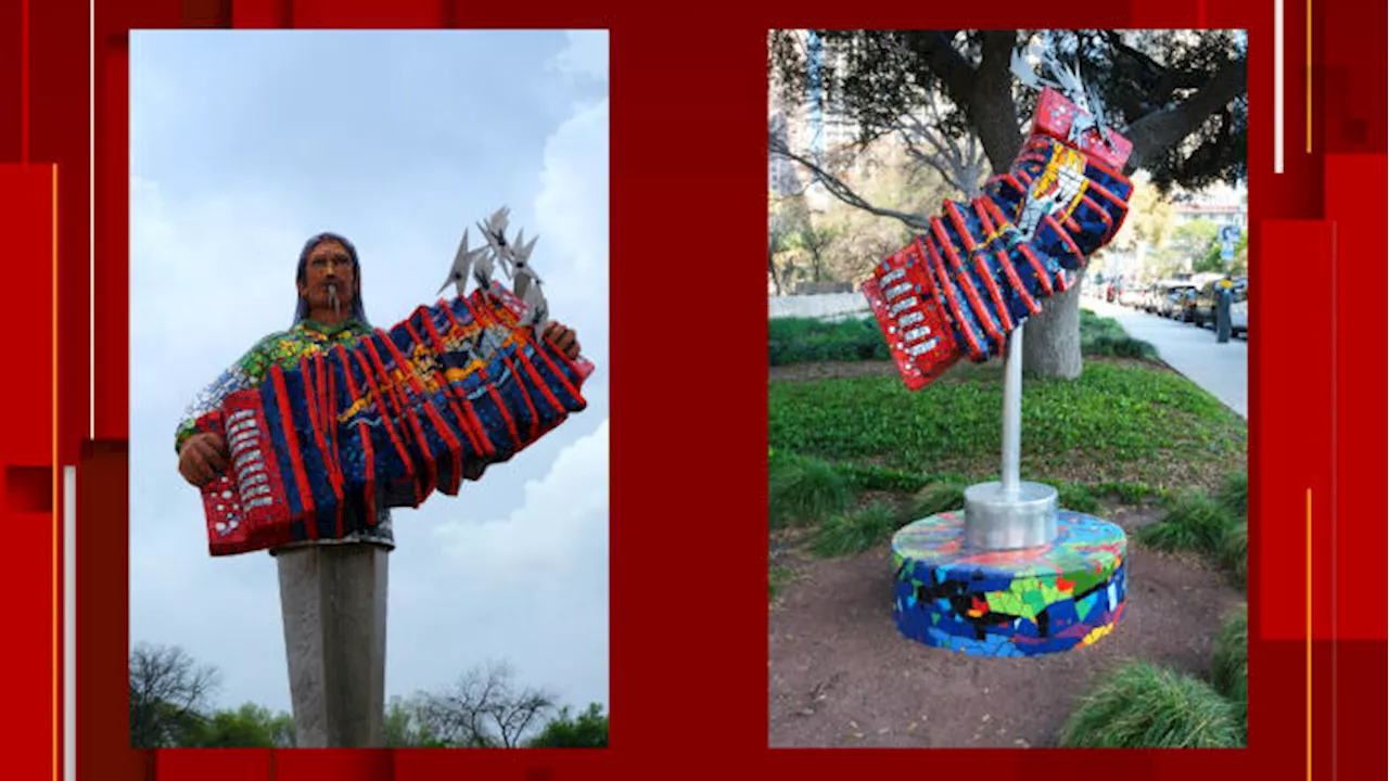 2 public art pieces paying tribute to Tejano, Conjunto music debut in San Antonio