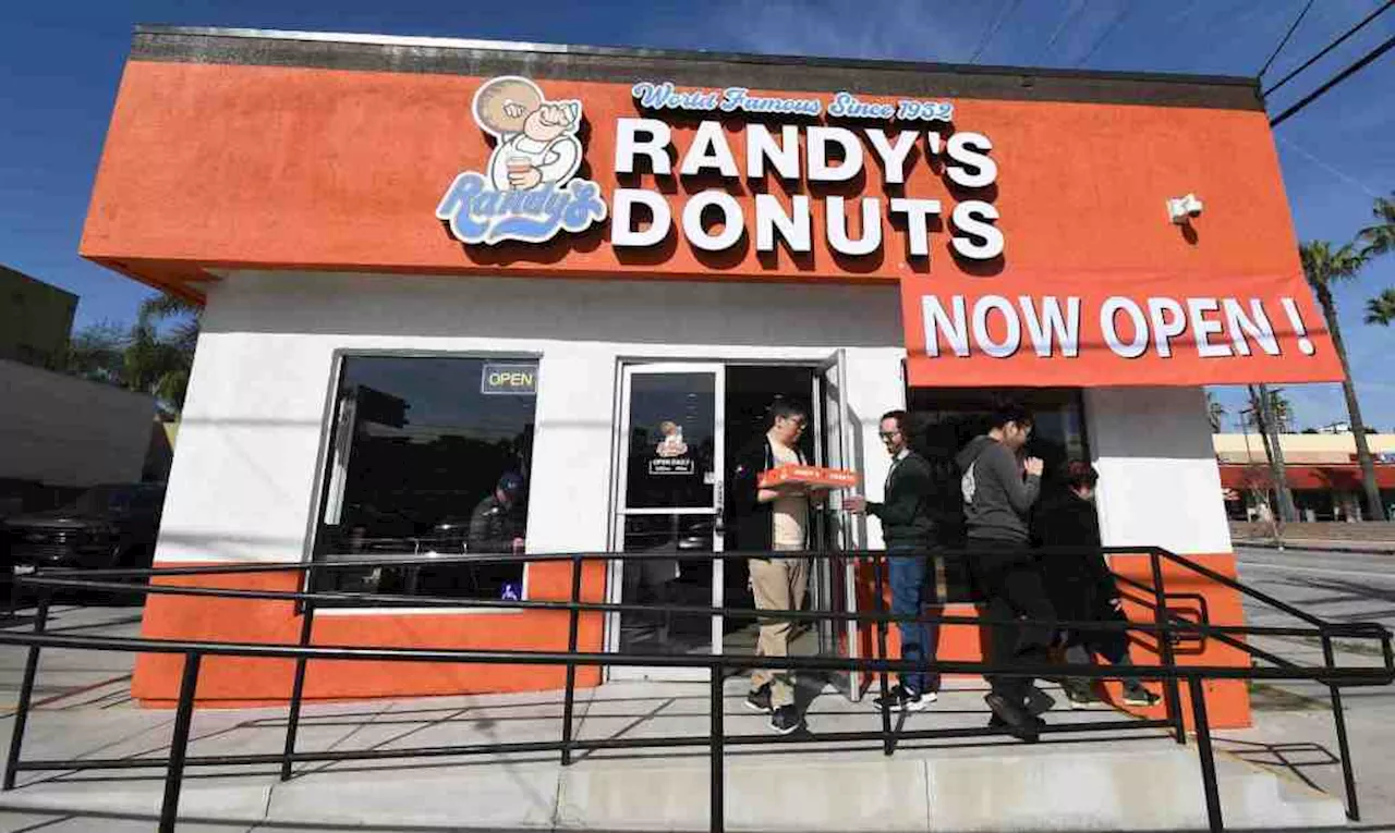 Randy’s Donuts, known for its huge donut on the roof, opens shop in NoHo