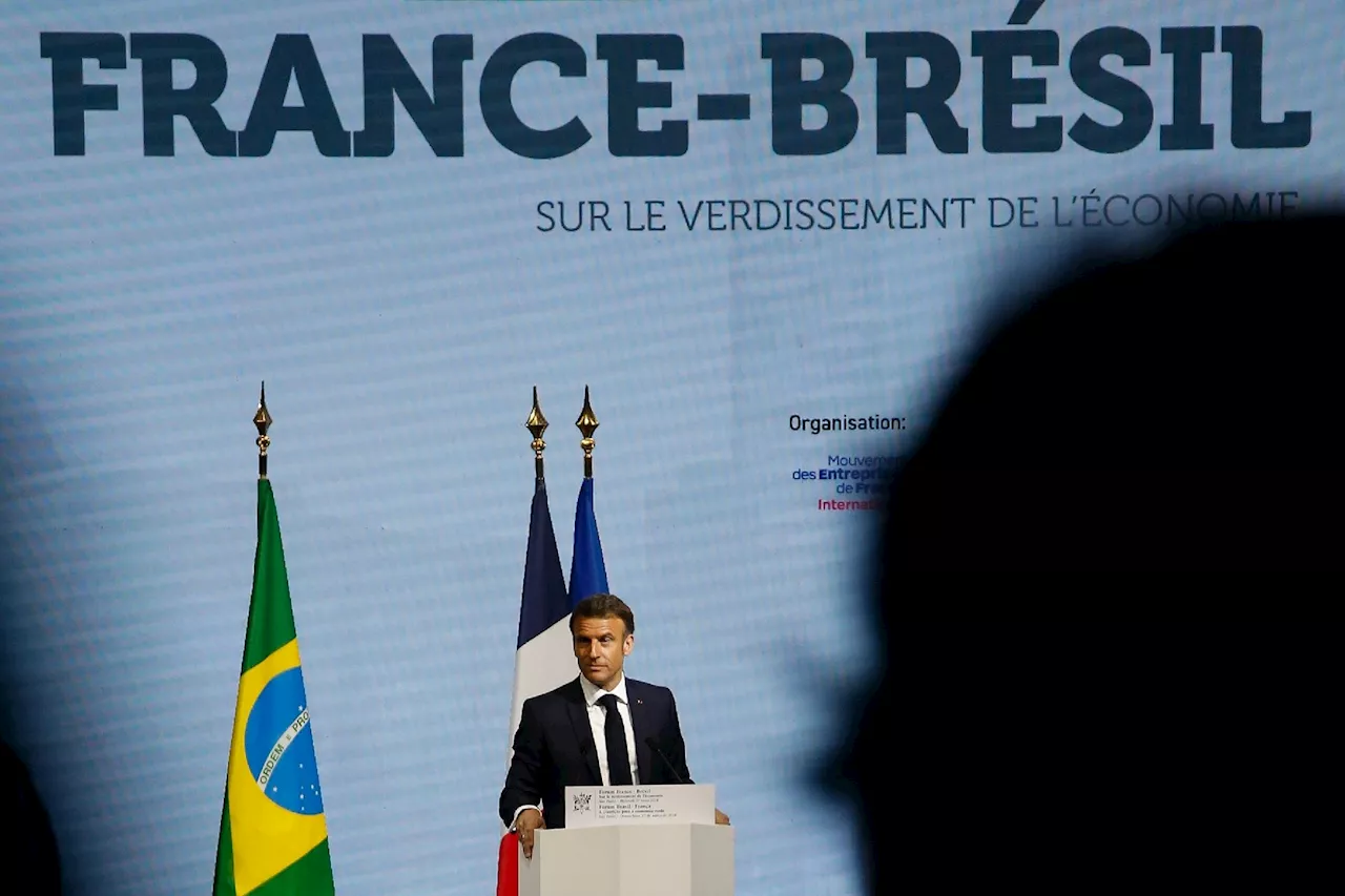 L'accord UE-Mercosur est 'très mauvais', 'bâtissons un nouvel accord', dit Macron au Brésil