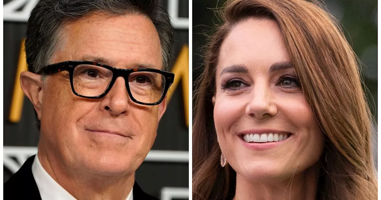 Stephen Colbert walks back Kate Middleton jokes: Don't 'make light of somebody else's tragedy'