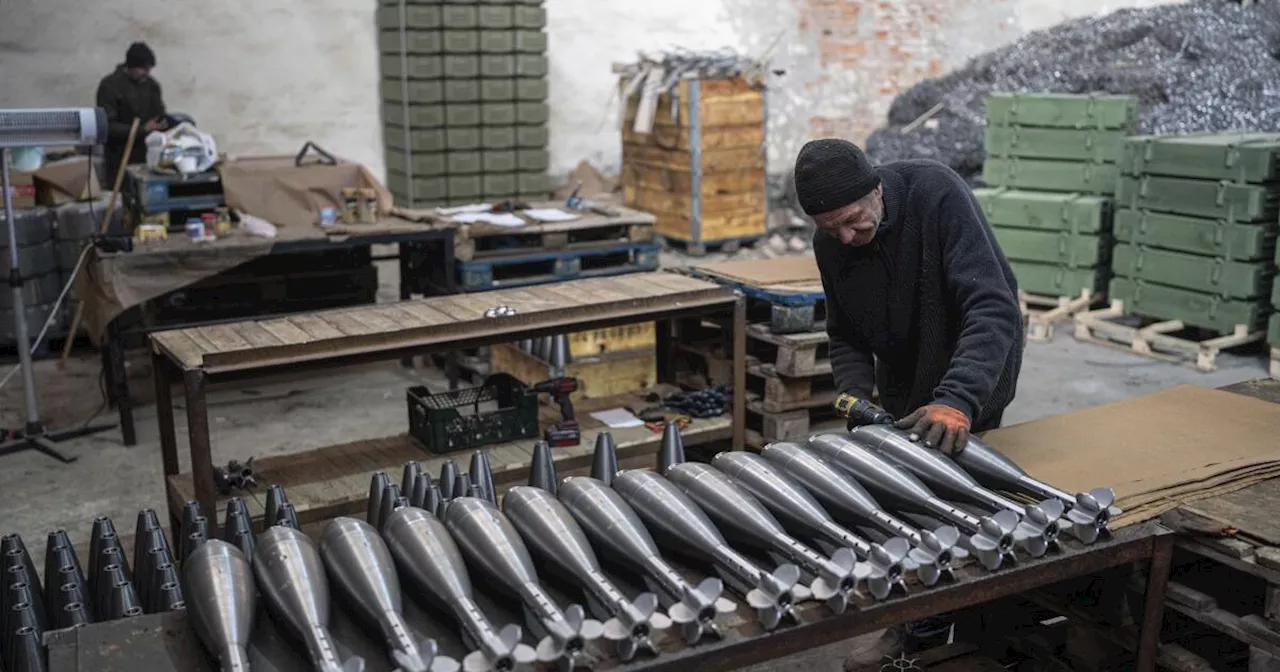 Ukraine ramps up spending on homemade weapons to help repel Russia