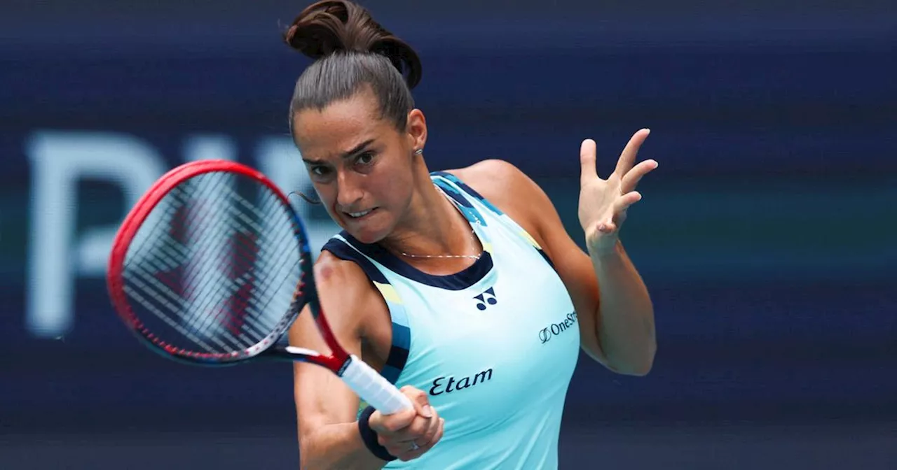 Tennis : Garcia largement battue en quart de finale du WTA 1000 de Miami par Collins