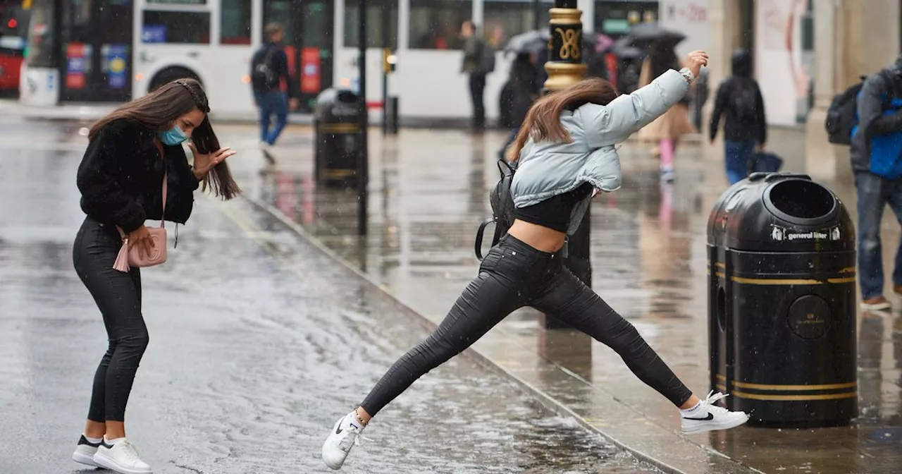 Storm Nelson to batter Britain with 20mm of rain as Met Office issues warnings