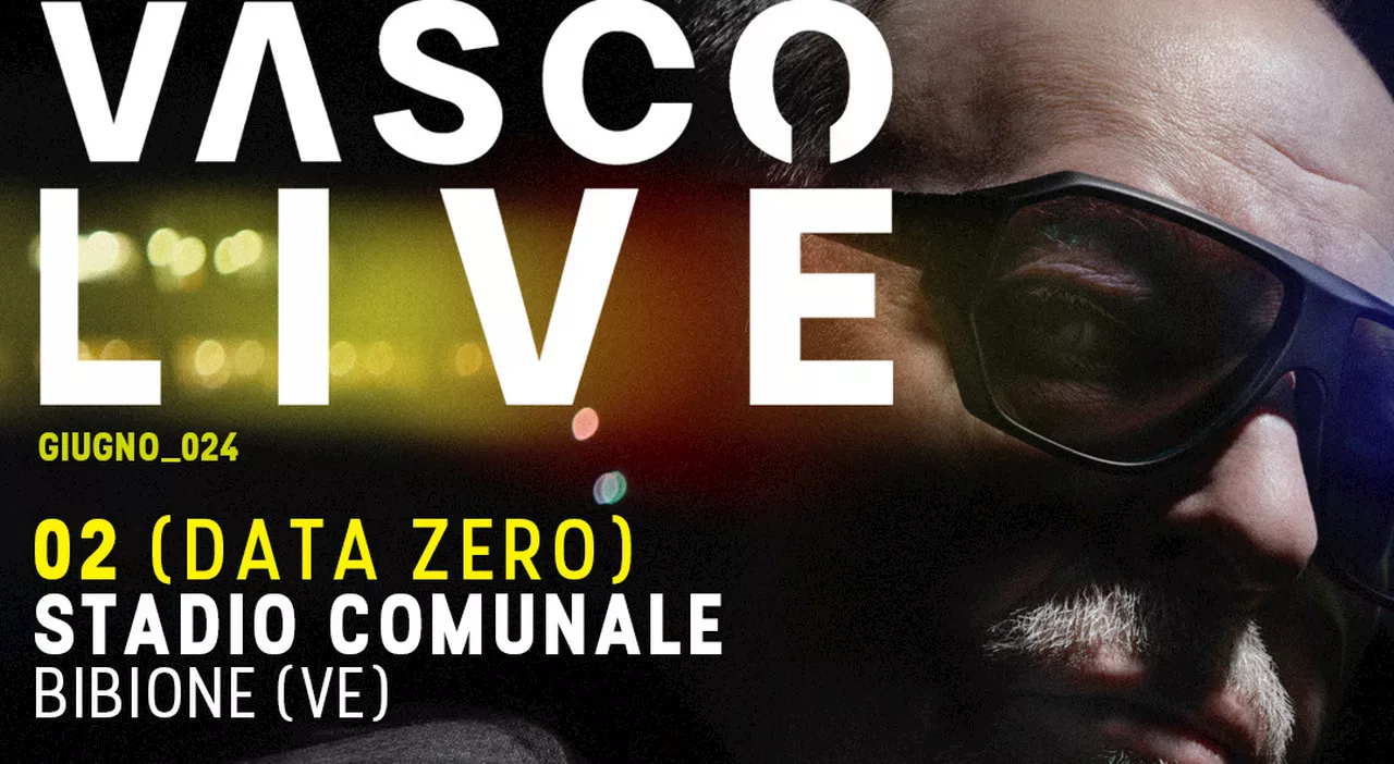 Vasco Rossi, confermata la data zero a Bibione: concerto il 2 giugno, la vendita dei biglietti