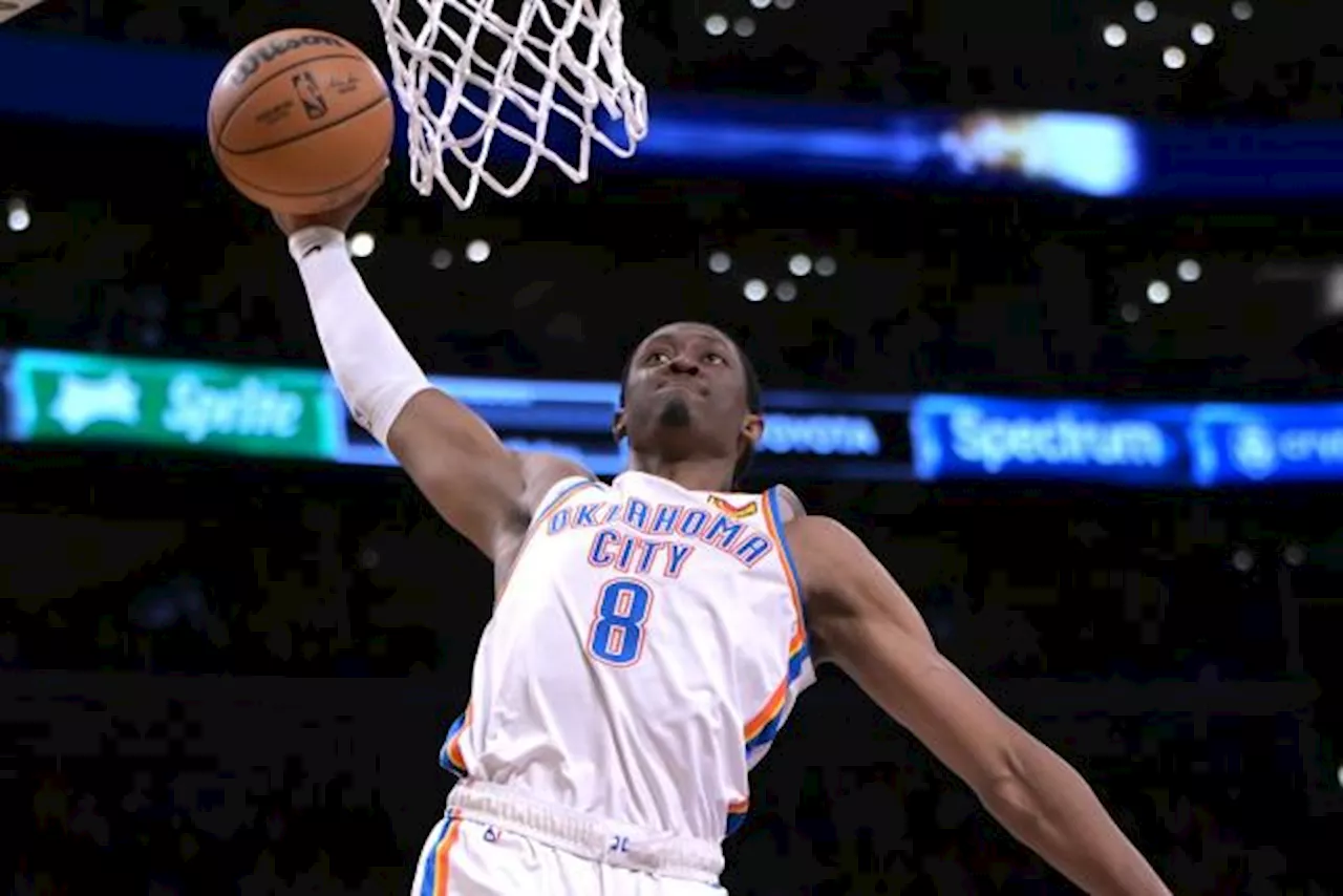 Oklahoma City victorieux, Golden State costaud en NBA