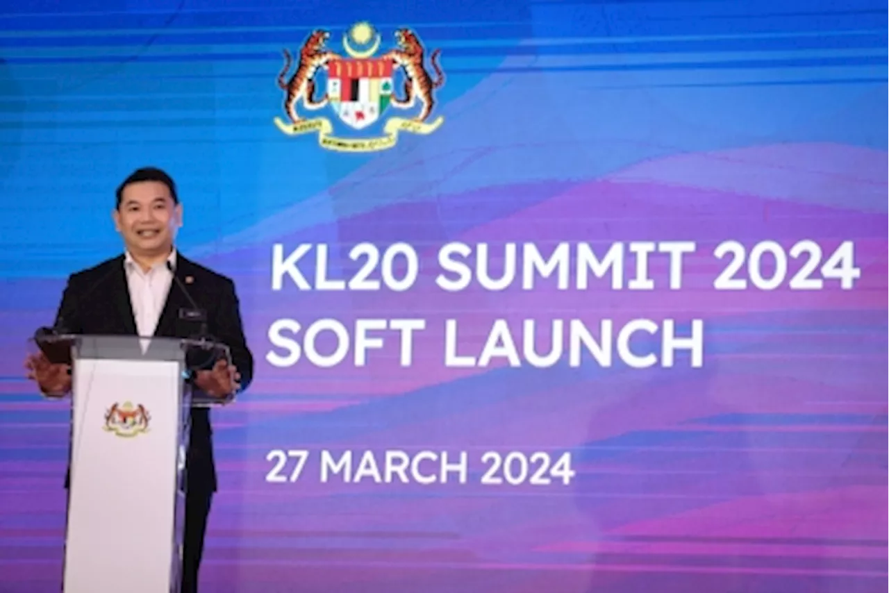 KL20 Summit 2024 to propel Malaysia as hub for start-ups, venture capitalists, says Rafizi