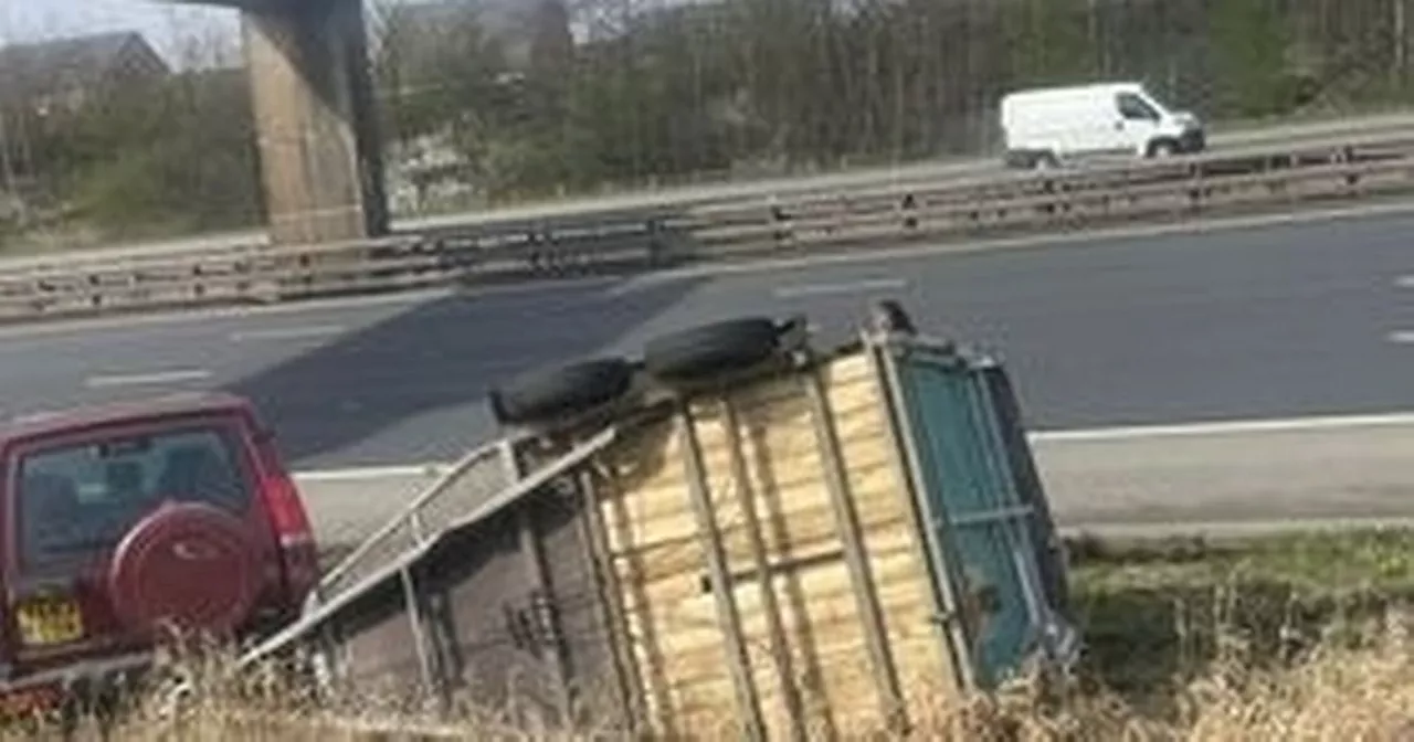 'Everything was spinning': Driver issues warning after terrifying M60 crash