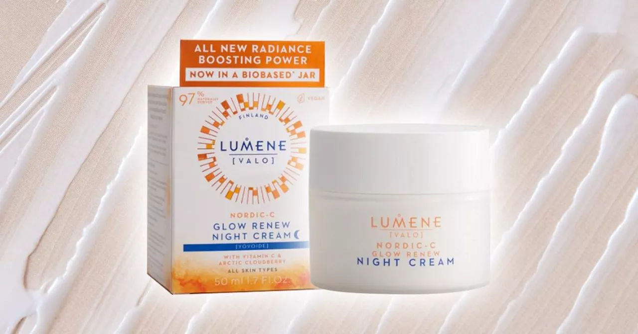 Users ‘love’ Lumene's Glow Renew Night Cream that works in 14 days