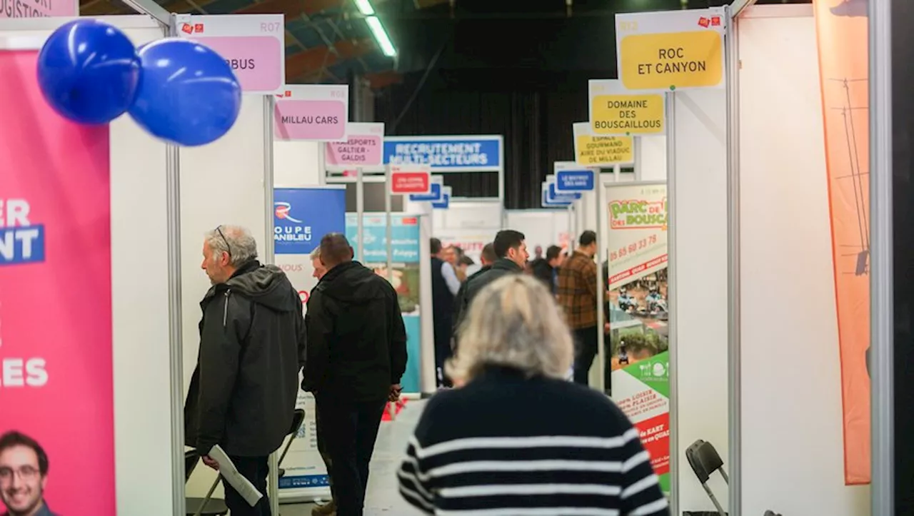 Pour sa première à Millau, le salon TAF séduit professionnels et futurs travailleurs du Sud-Aveyron