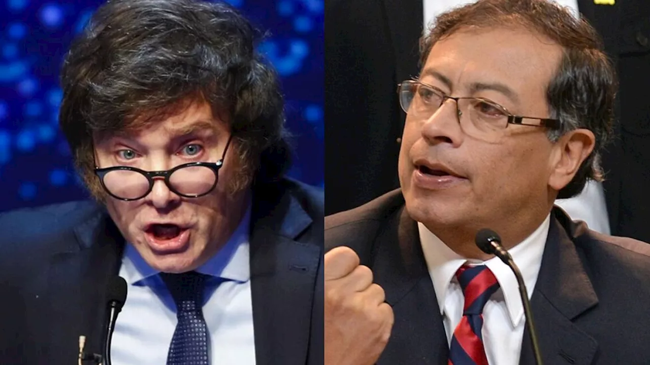 Conflicto diplomático: Gustavo Petro retirará al embajador de Colombia tras las agresiones de Javier Milei