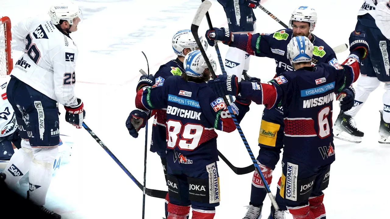 Die Eisbären Berlin stehen im Halbfinale