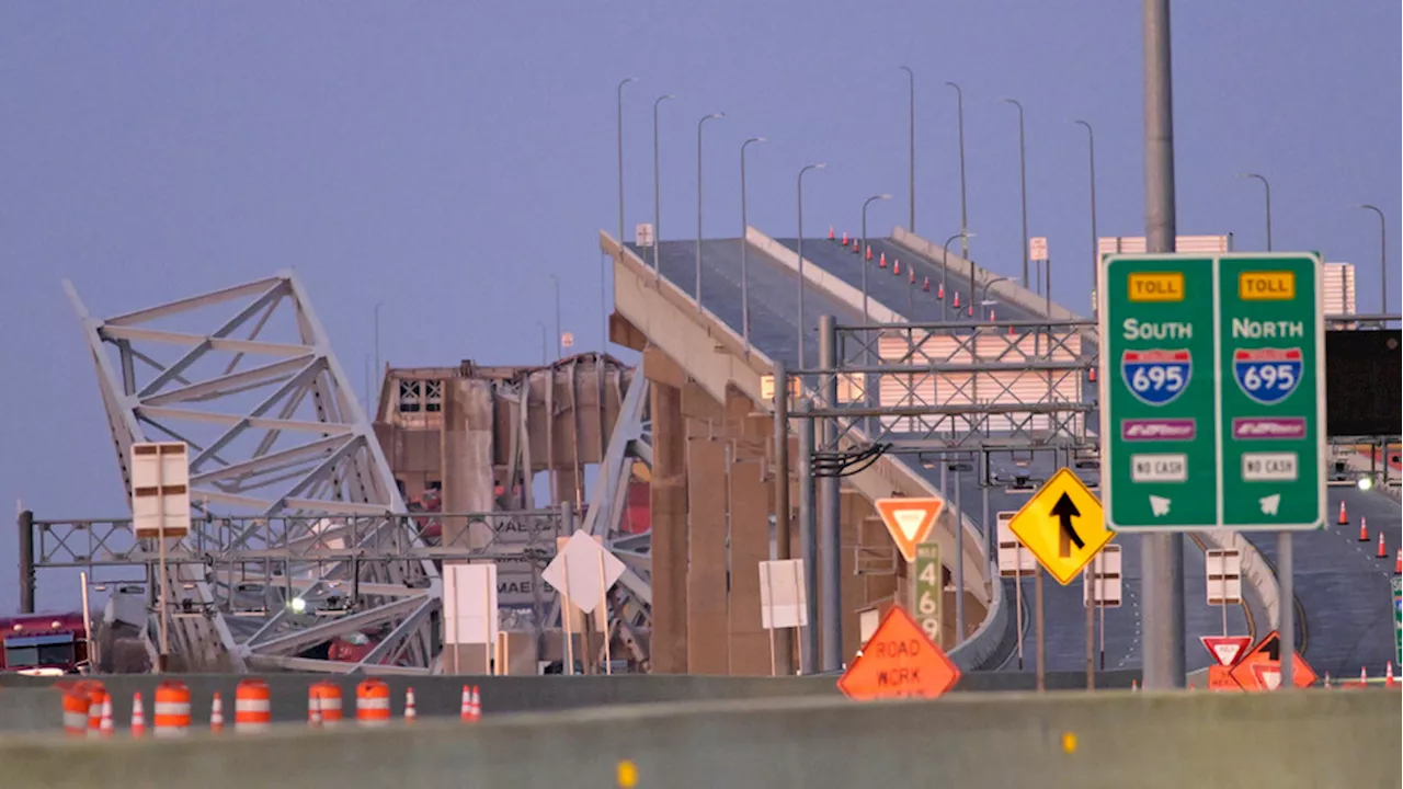 Engineering experts explain why Baltimore bridge collapsed after being hit by ship