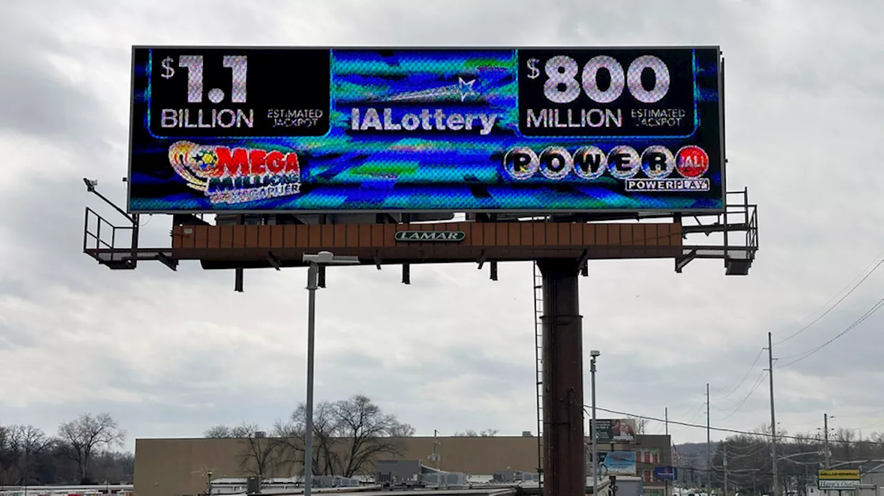 Winning numbers for $1.12 billion Mega Millions jackpot drawn, Powerball's turn Wednesday