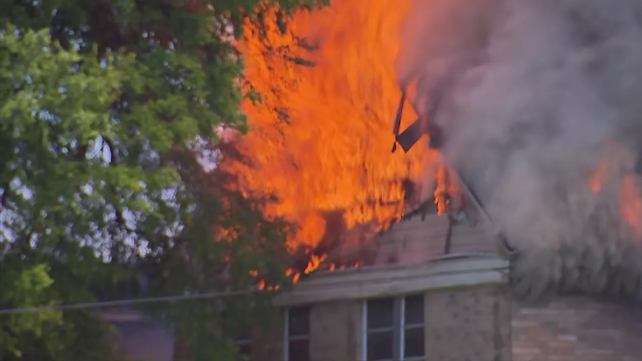 Vacant church near Dallas Love Field Airport destroyed by fire