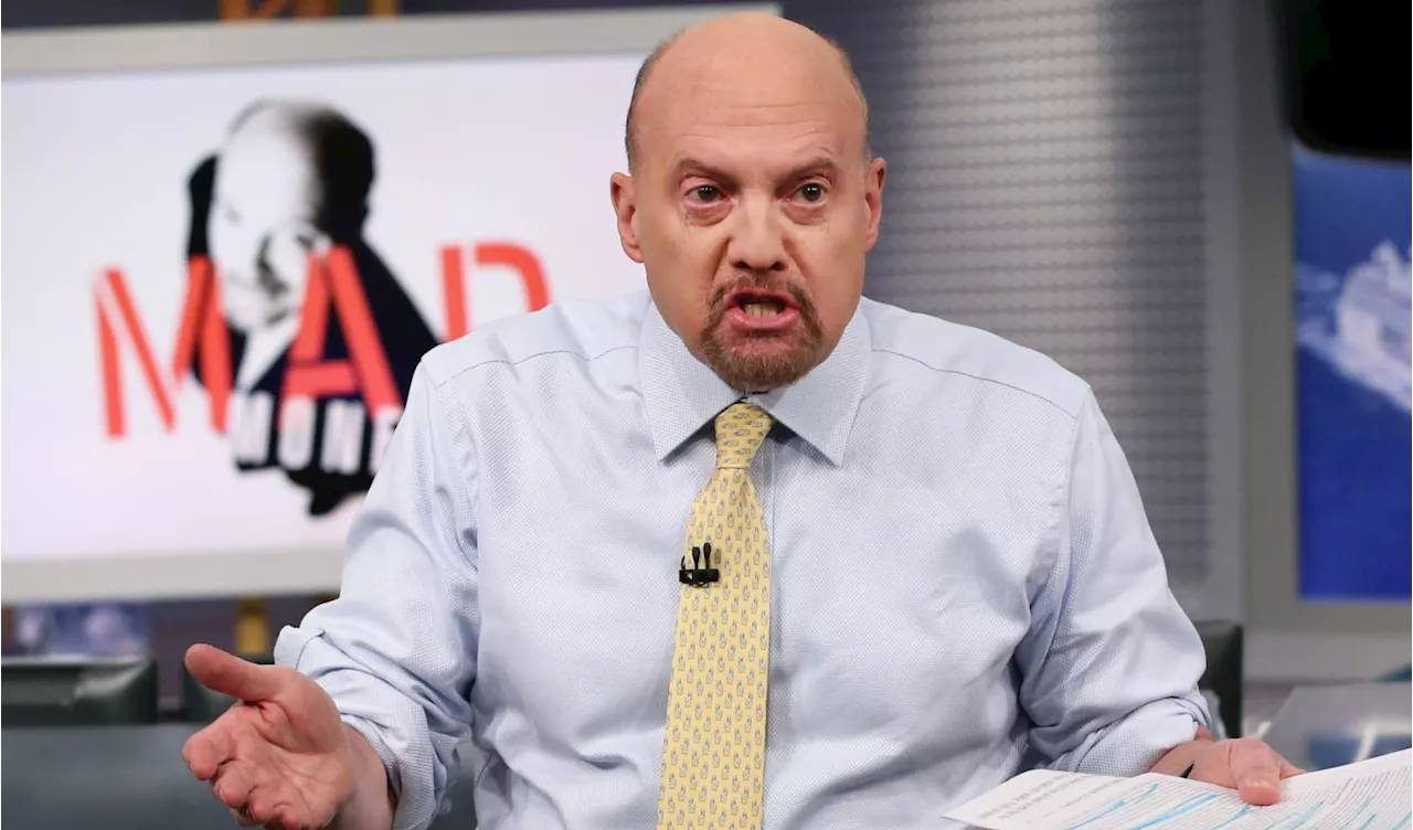 Jim Cramer says investors should welcome an impending pullback, not fear it