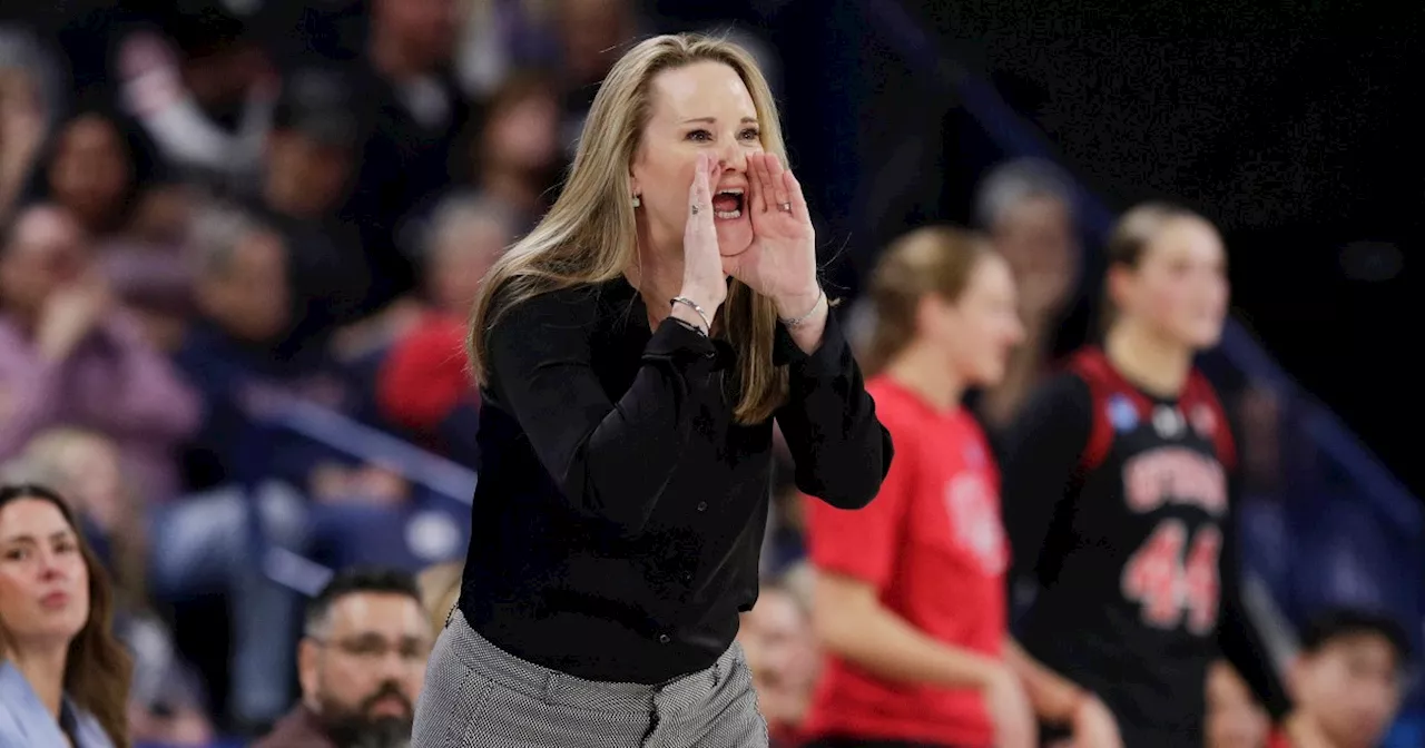 Utah coach says her team had to switch hotels after racist attacks during NCAA Tournament