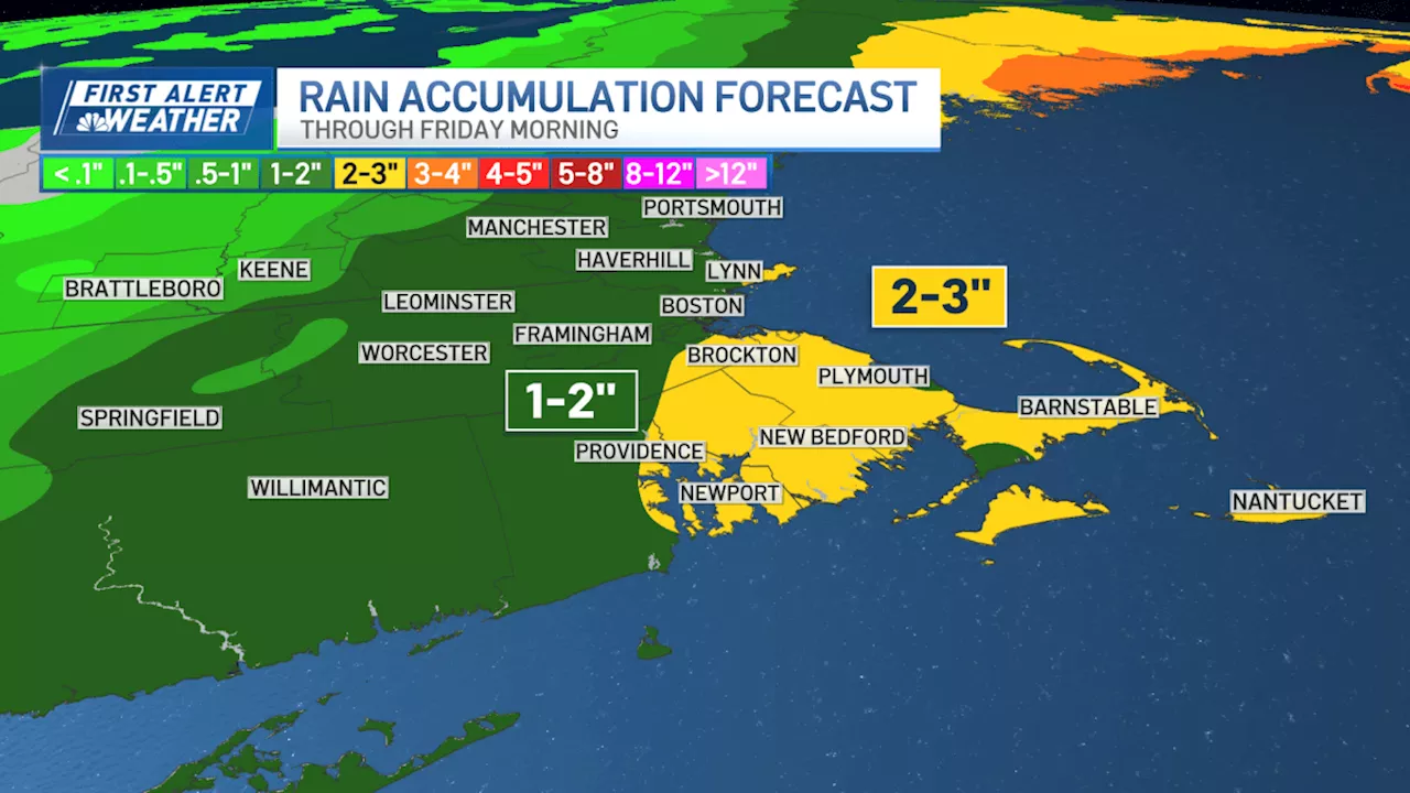 Another round of heavy rain on the way ahead of Easter weekend